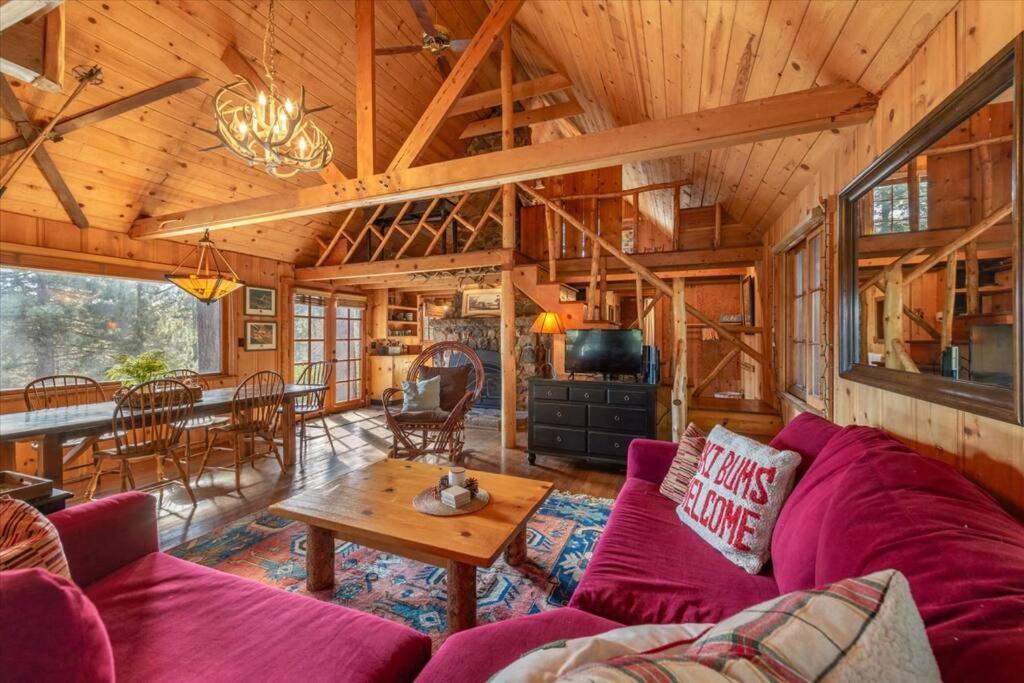 Coziest Cabin In Tahoe W Stone Fireplace Comfy Beds Close To Slopes & Lake Carnelian Bay Εξωτερικό φωτογραφία