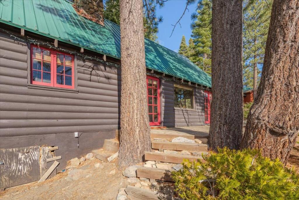 Coziest Cabin In Tahoe W Stone Fireplace Comfy Beds Close To Slopes & Lake Carnelian Bay Εξωτερικό φωτογραφία